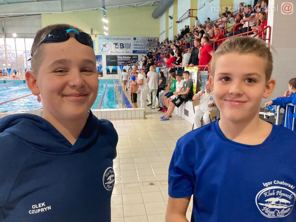 Płetwal lubi brąz. Siedem medali w Ciechanowie