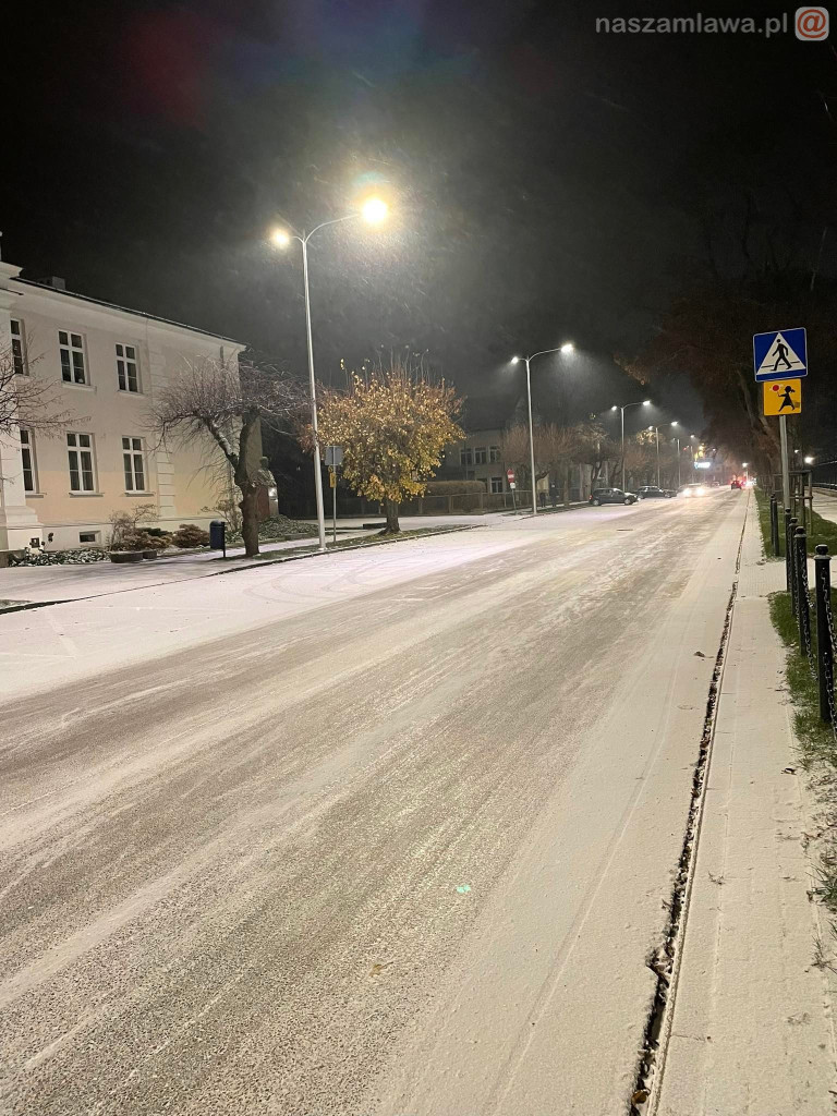 Atak zimy w Mławie [ZDJĘCIA]