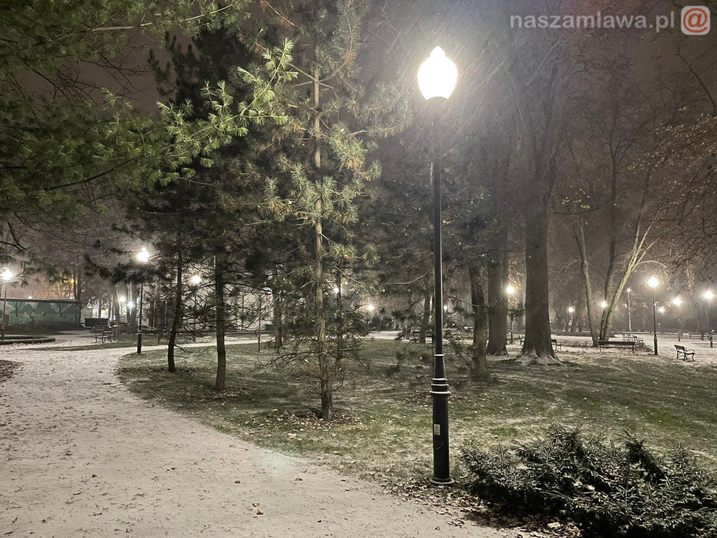 Atak zimy w Mławie [ZDJĘCIA]