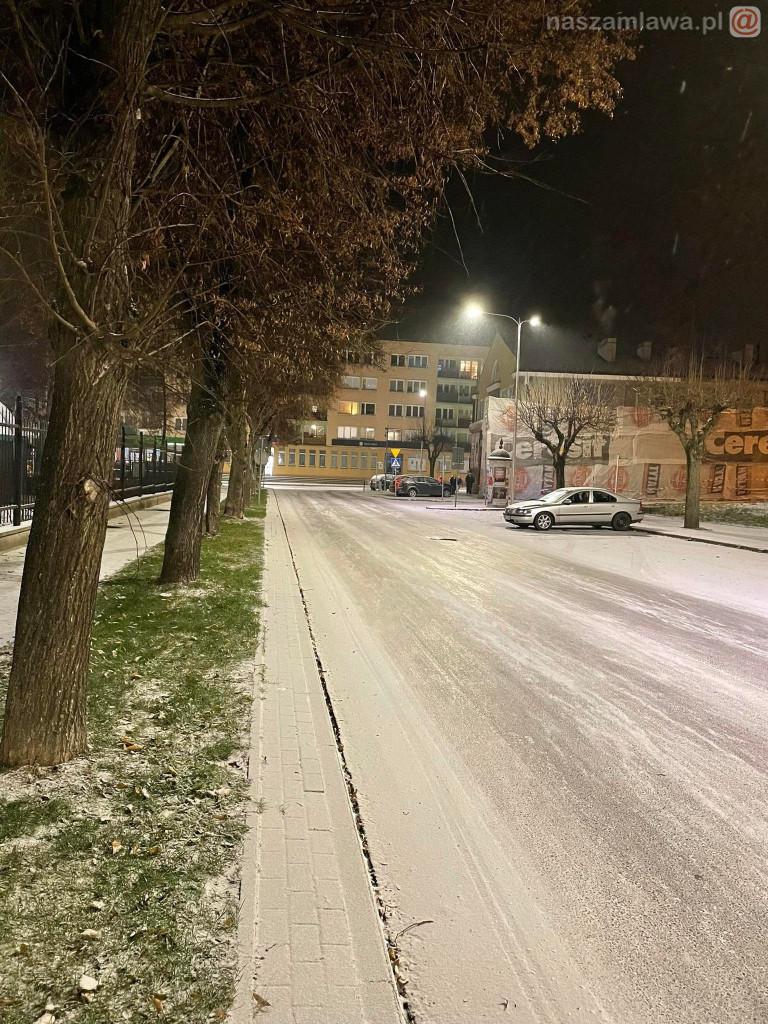 Atak zimy w Mławie [ZDJĘCIA]