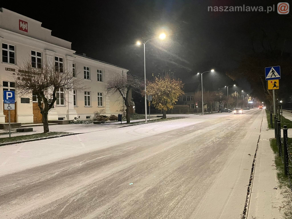 Atak zimy w Mławie [ZDJĘCIA]