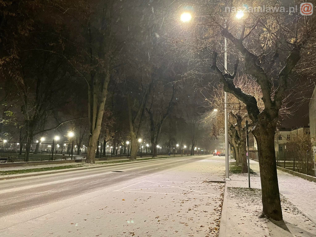 Atak zimy w Mławie [ZDJĘCIA]
