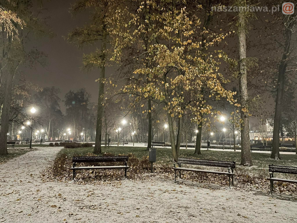 Atak zimy w Mławie [ZDJĘCIA]