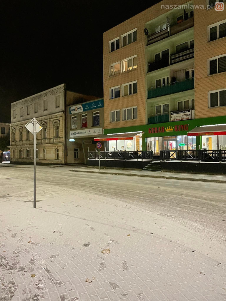 Atak zimy w Mławie [ZDJĘCIA]