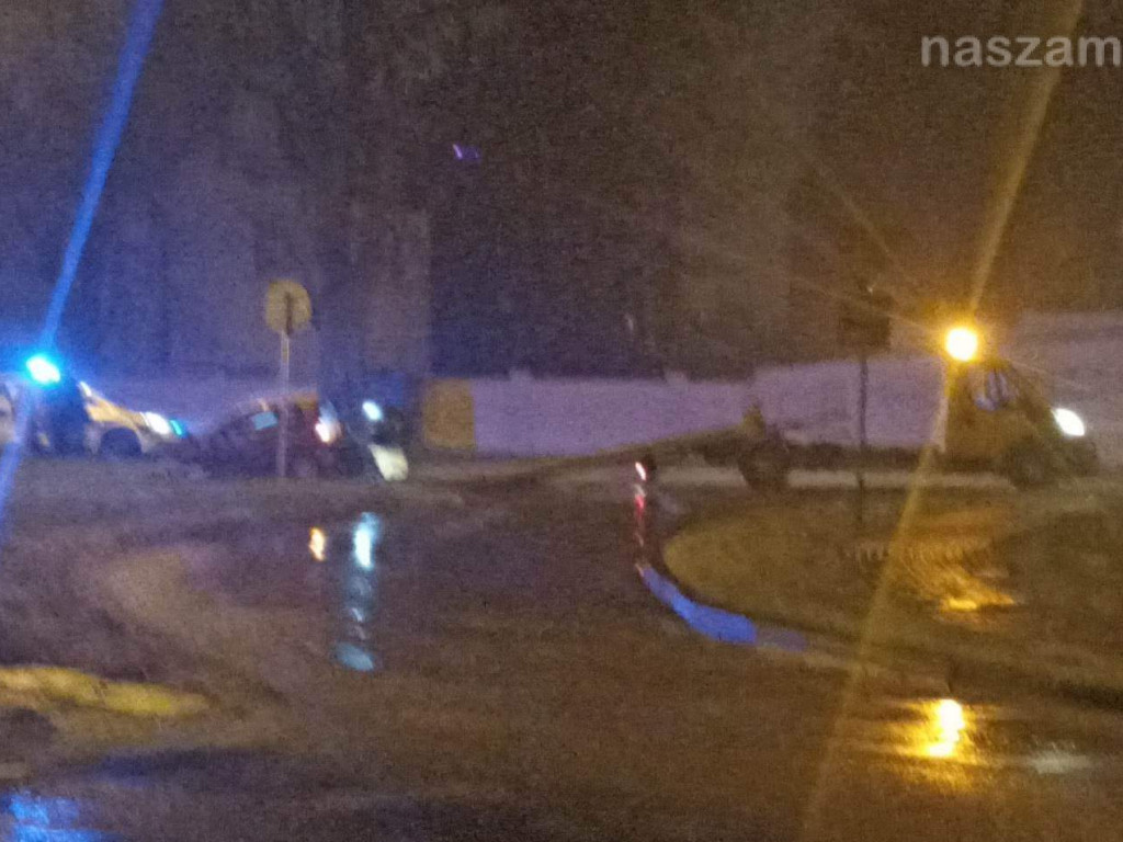 Wypadek na Piłsudskiego [ZDJĘCIA]