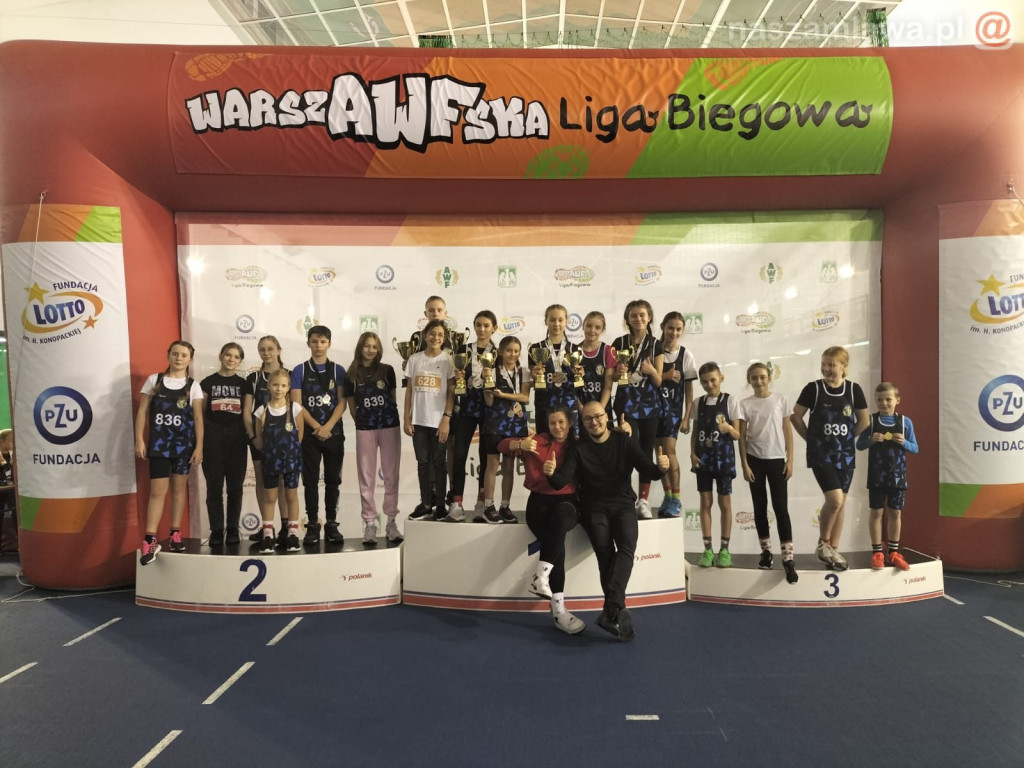 Dziesięć krążków lekkoatletów Zawkrza na koniec roku