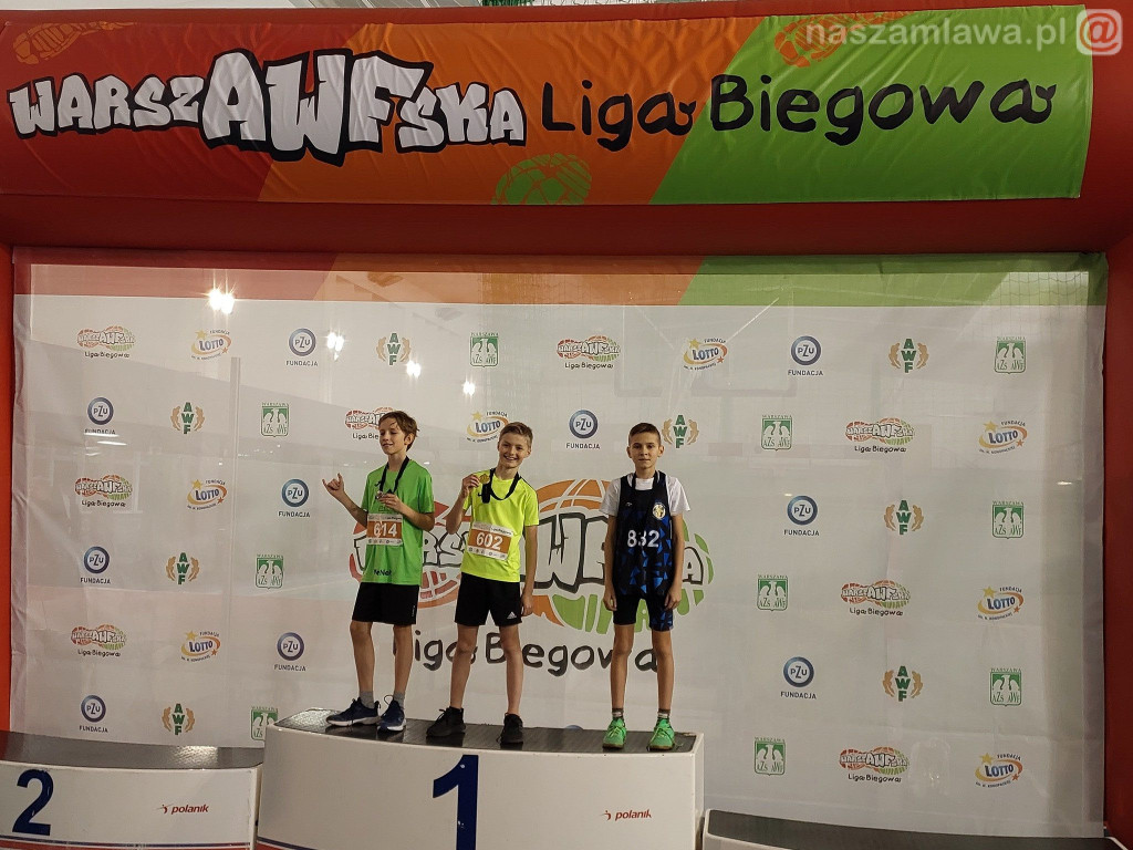 Dziesięć krążków lekkoatletów Zawkrza na koniec roku