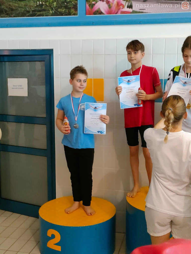 Sprint w Wyszkowie. Pływacy Płetwala i Marlina na podium