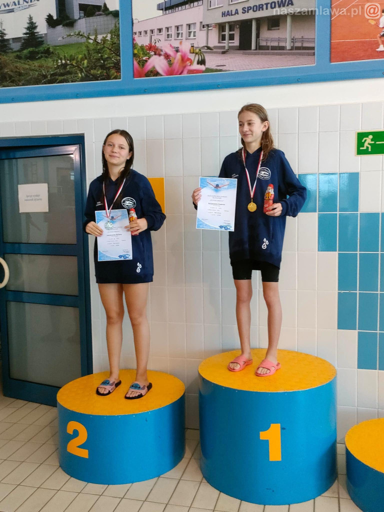 Sprint w Wyszkowie. Pływacy Płetwala i Marlina na podium