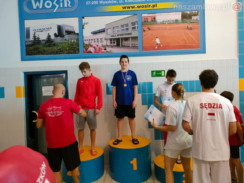 Sprint w Wyszkowie. Pływacy Płetwala i Marlina na podium