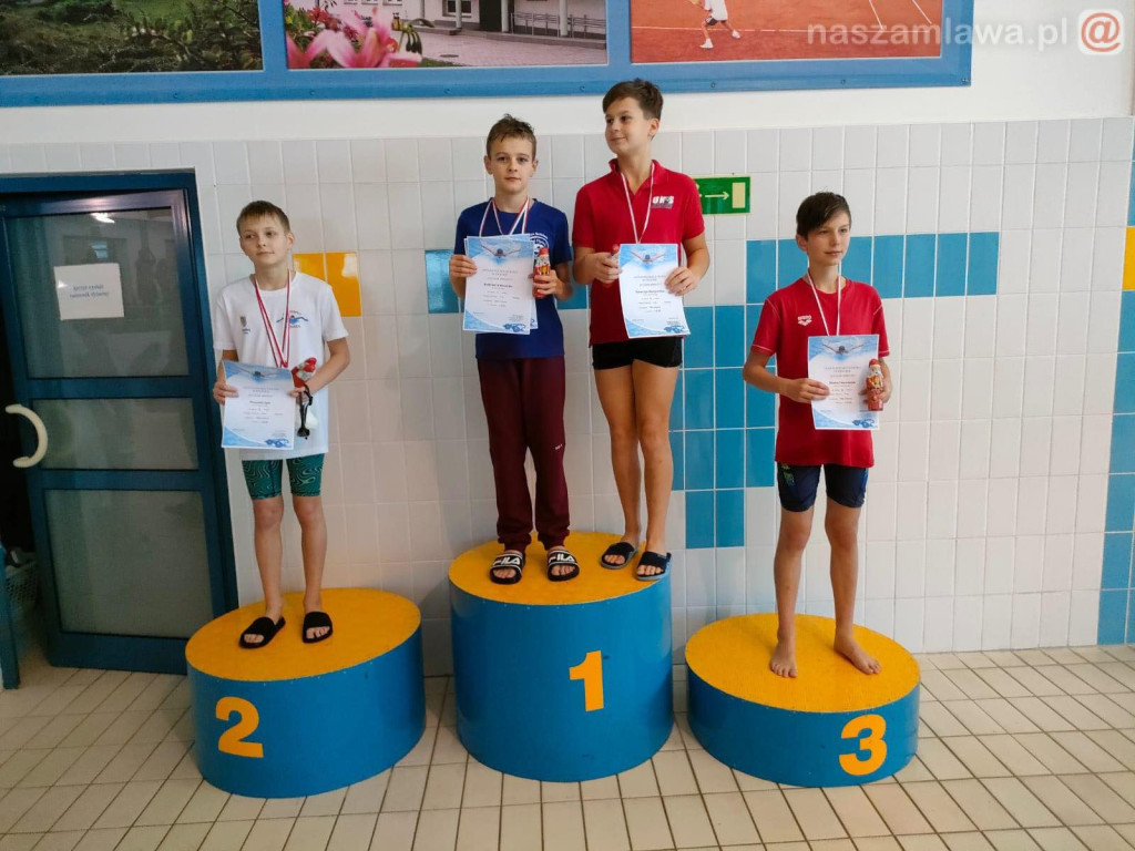 Sprint w Wyszkowie. Pływacy Płetwala i Marlina na podium