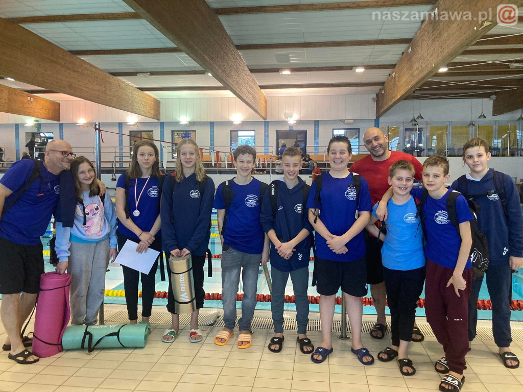 Sprint w Wyszkowie. Pływacy Płetwala i Marlina na podium