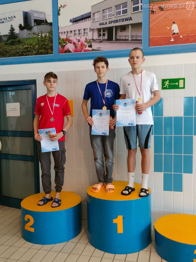 Sprint w Wyszkowie. Pływacy Płetwala i Marlina na podium