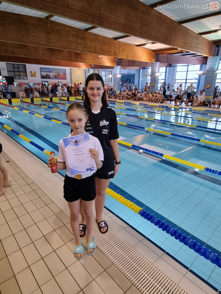 Sprint w Wyszkowie. Pływacy Płetwala i Marlina na podium