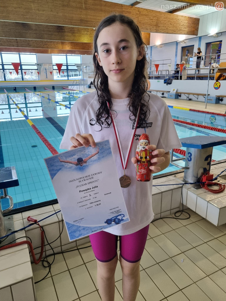 Sprint w Wyszkowie. Pływacy Płetwala i Marlina na podium