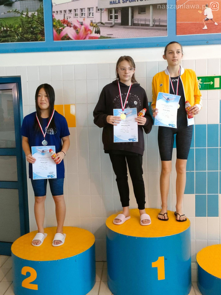 Sprint w Wyszkowie. Pływacy Płetwala i Marlina na podium
