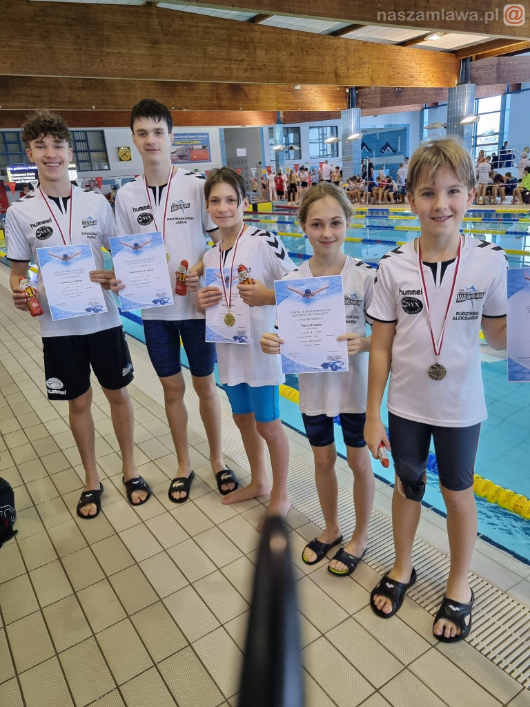 Sprint w Wyszkowie. Pływacy Płetwala i Marlina na podium