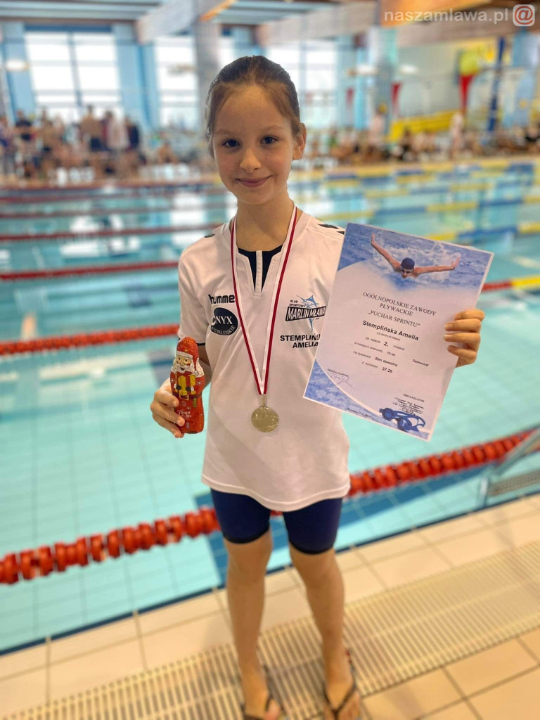 Sprint w Wyszkowie. Pływacy Płetwala i Marlina na podium