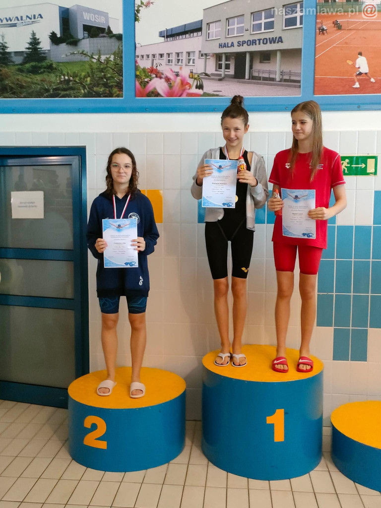 Sprint w Wyszkowie. Pływacy Płetwala i Marlina na podium
