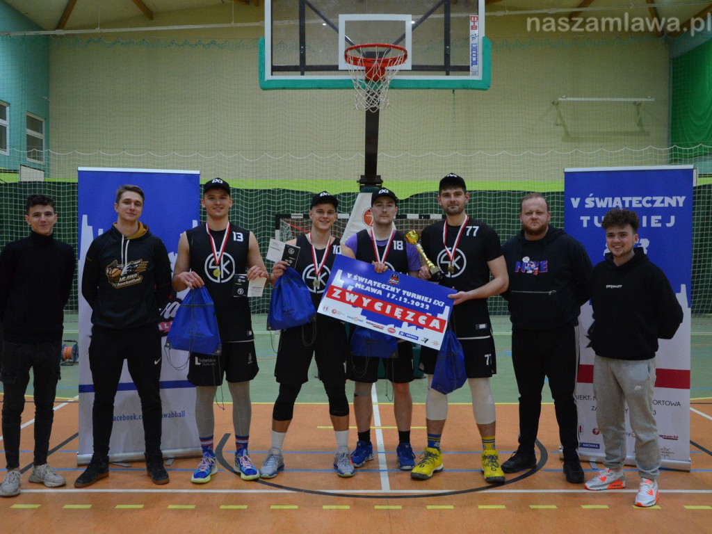 Świąteczne granie pod koszem. NFZ Team najlepszy