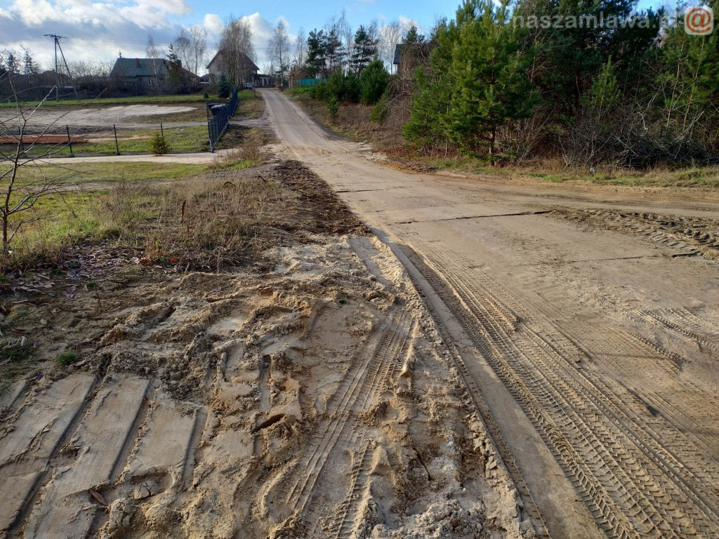Droga już przejezdna [ZDJĘCIA]