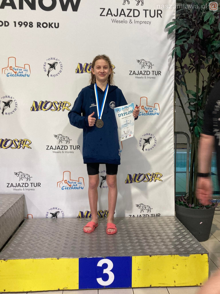 Kapitalne otwarcie pływaków. Grad medali w Ciechanowie