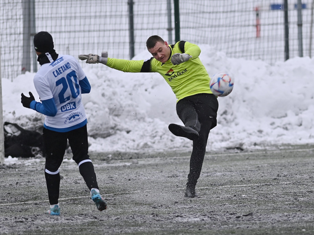 Testy trwają. Stomil strzelał po przerwie