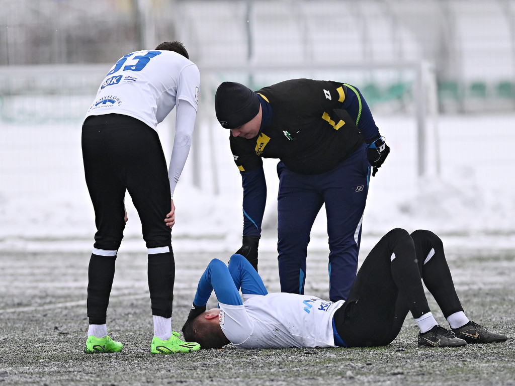 Testy trwają. Stomil strzelał po przerwie