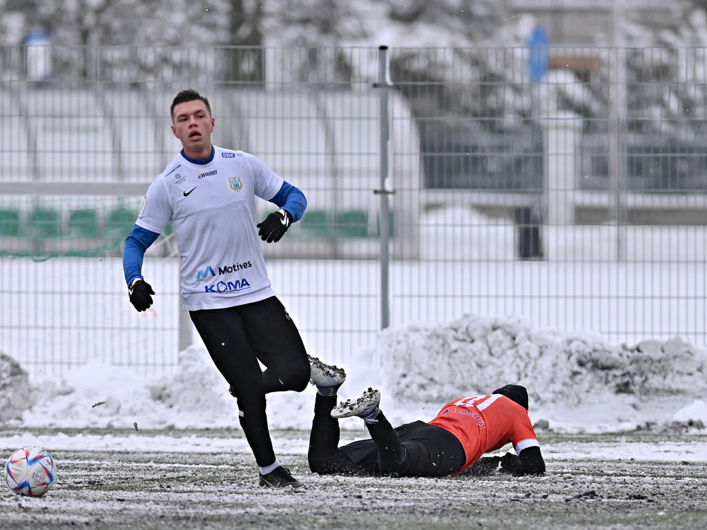 Testy trwają. Stomil strzelał po przerwie