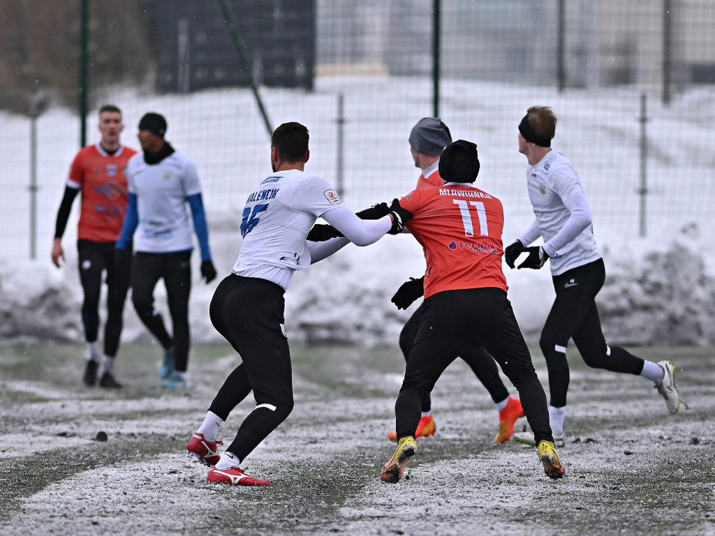 Testy trwają. Stomil strzelał po przerwie