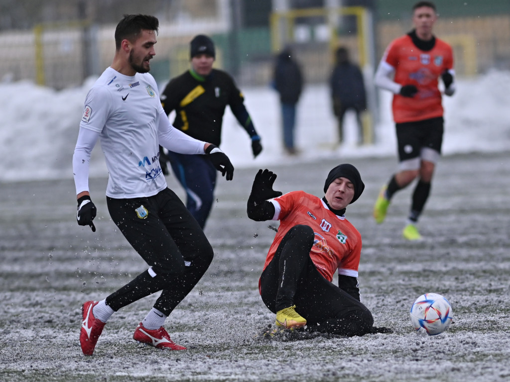 Testy trwają. Stomil strzelał po przerwie