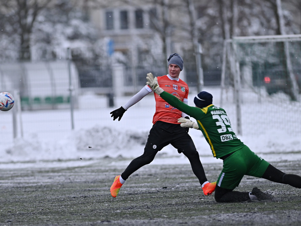 Testy trwają. Stomil strzelał po przerwie