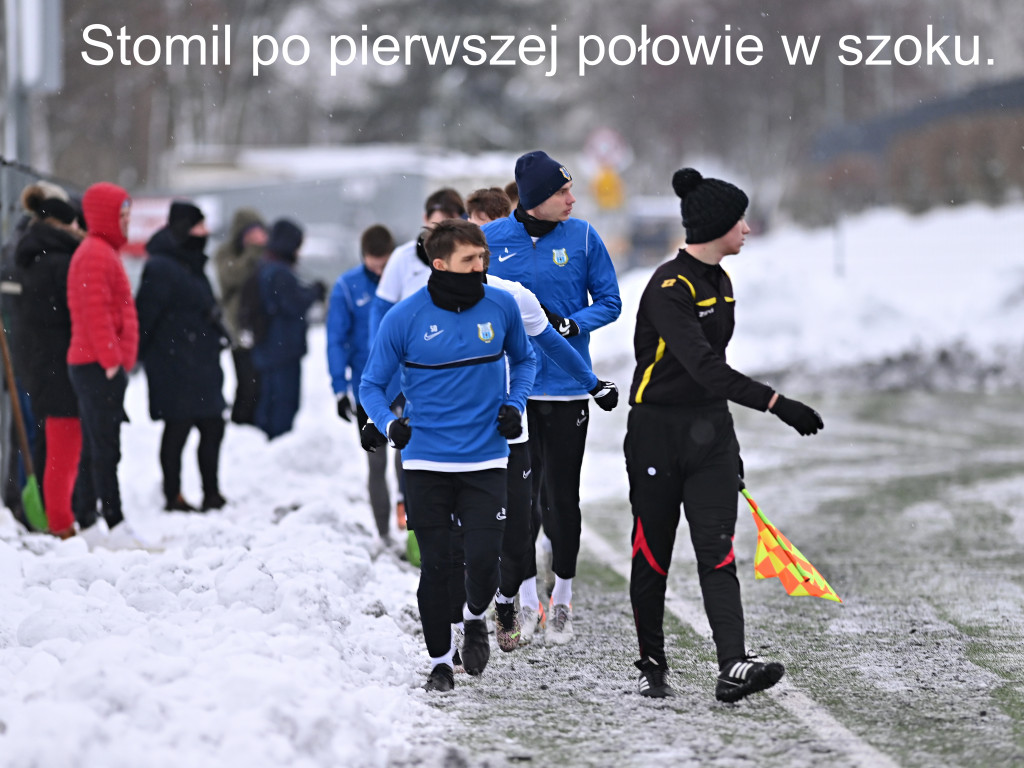 Testy trwają. Stomil strzelał po przerwie