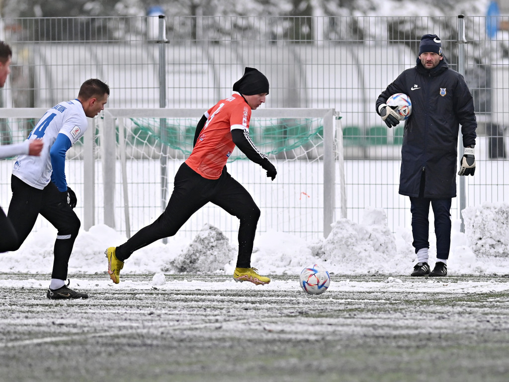 Testy trwają. Stomil strzelał po przerwie