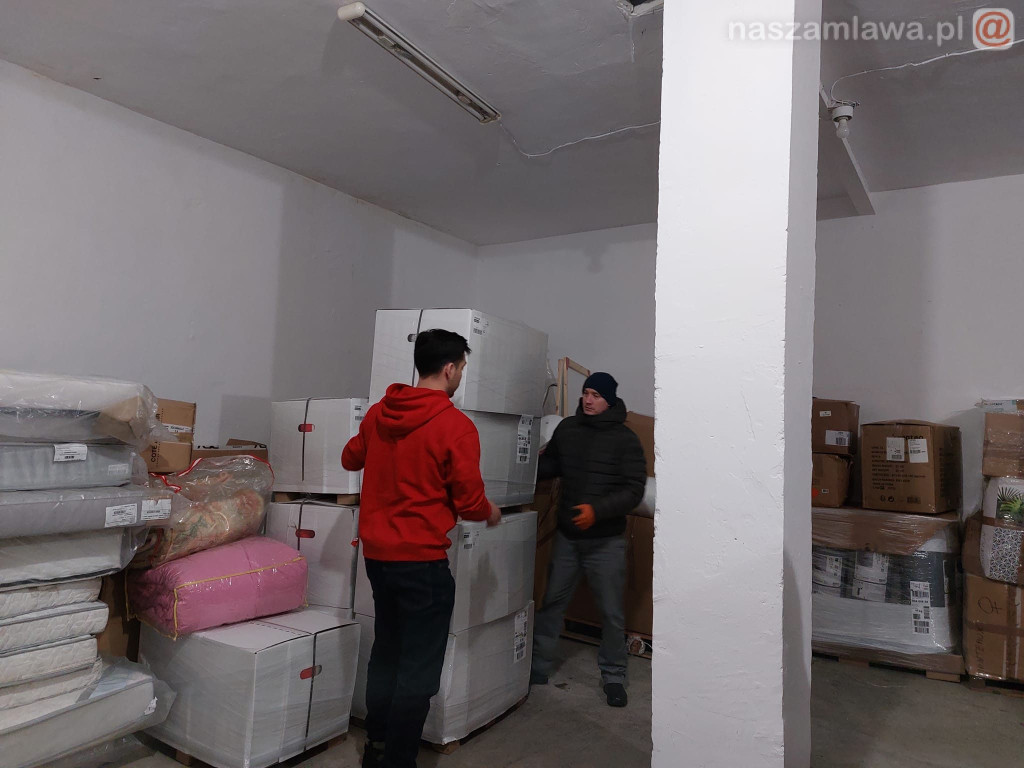 Do Mławy dotarła pomoc z Franconville