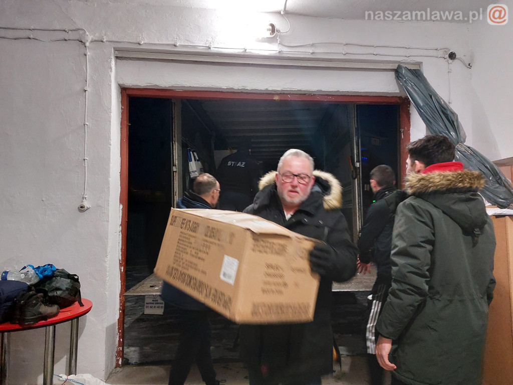 Do Mławy dotarła pomoc z Franconville