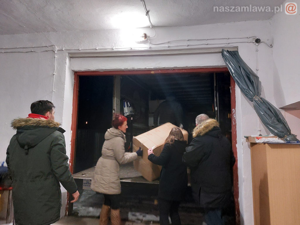 Do Mławy dotarła pomoc z Franconville