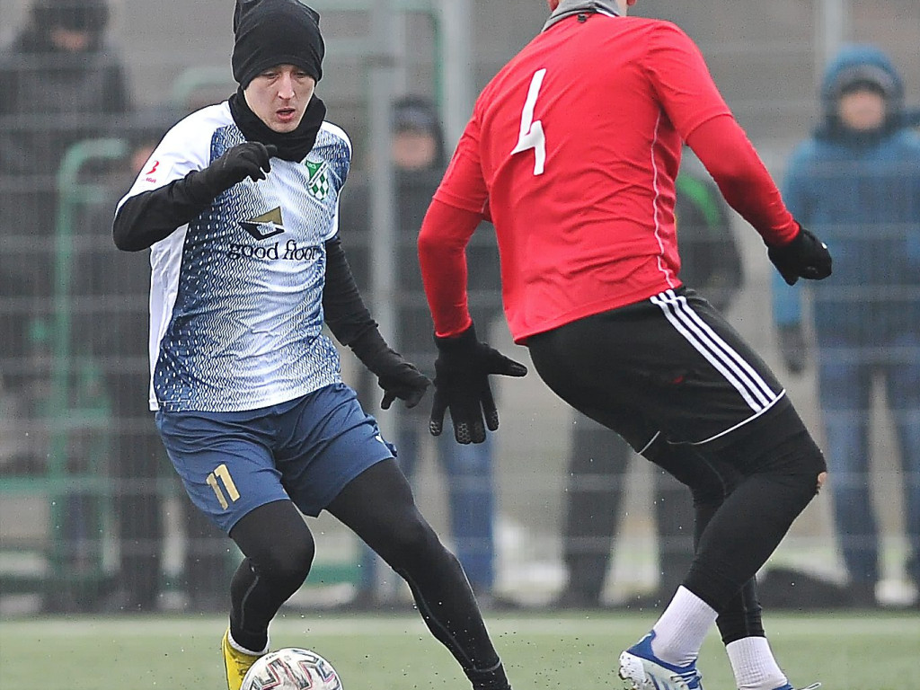 Nowy nabytek Mławianki. Porażka w sparingu