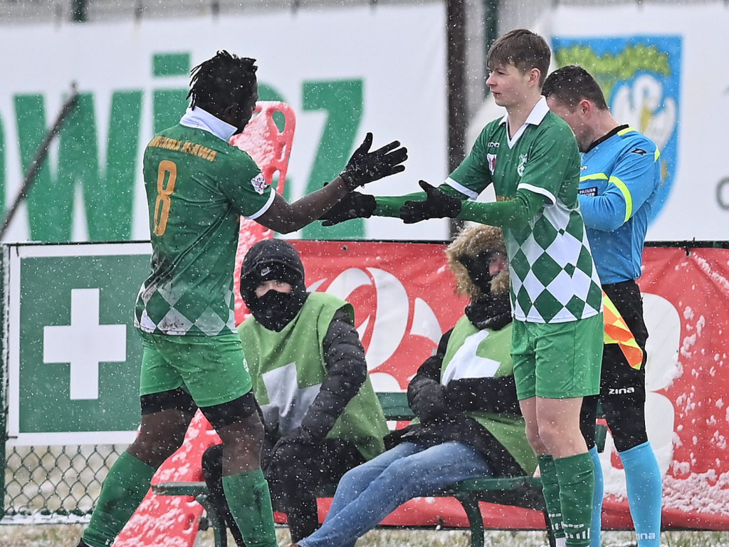 Sukces Mławianki na sniegu. Mecz mógł być przełożony