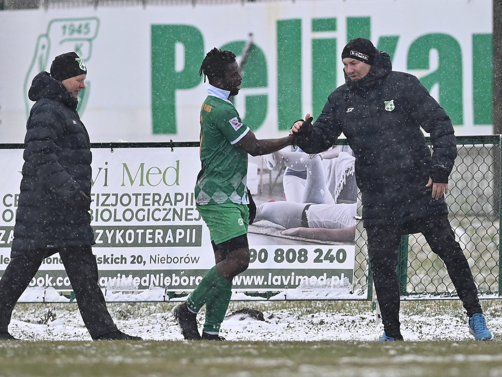 Sukces Mławianki na sniegu. Mecz mógł być przełożony