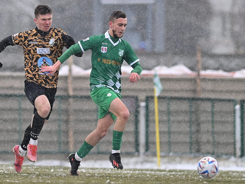 Sukces Mławianki na sniegu. Mecz mógł być przełożony