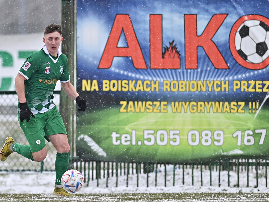 Sukces Mławianki na sniegu. Mecz mógł być przełożony