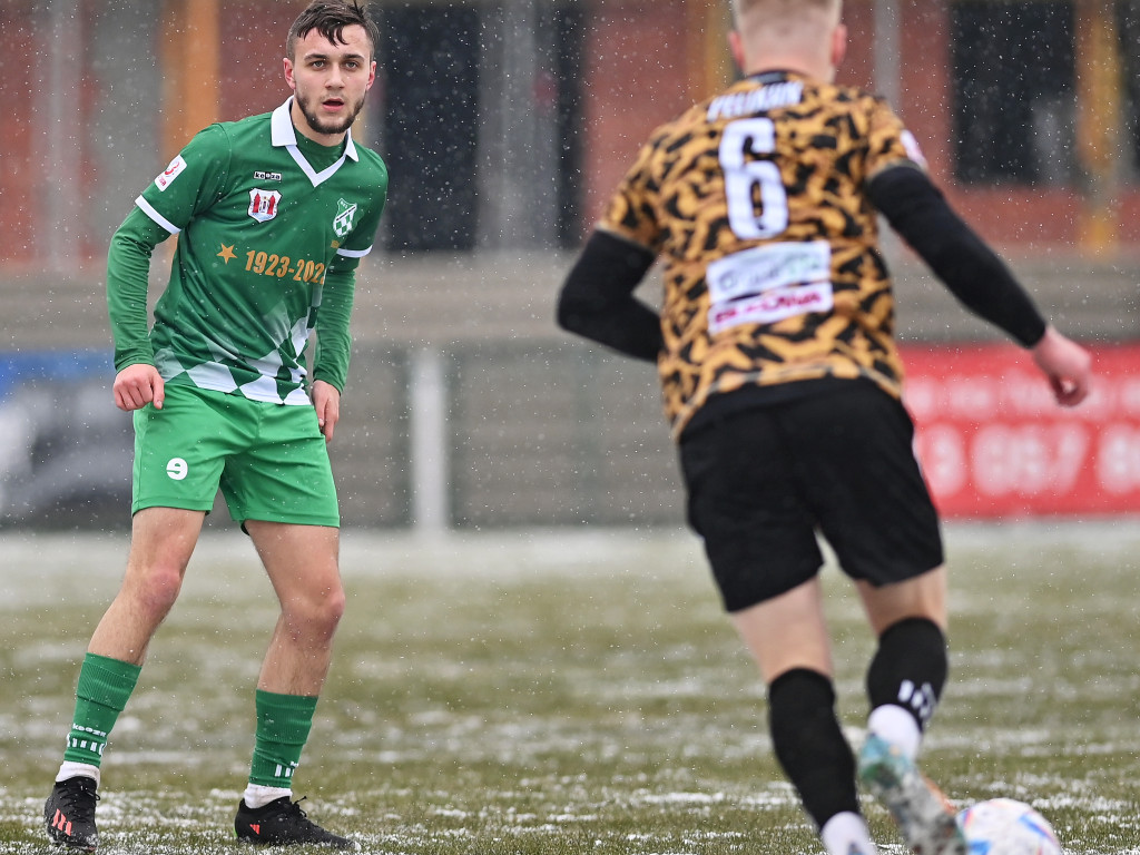 Sukces Mławianki na sniegu. Mecz mógł być przełożony