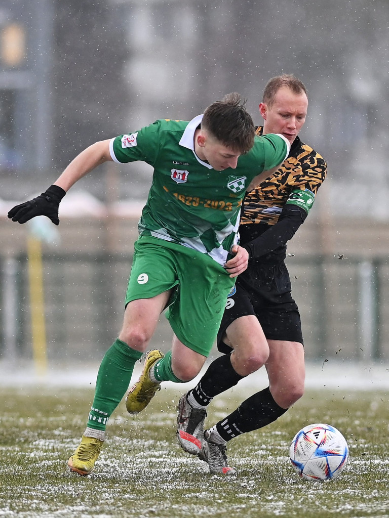 Sukces Mławianki na sniegu. Mecz mógł być przełożony