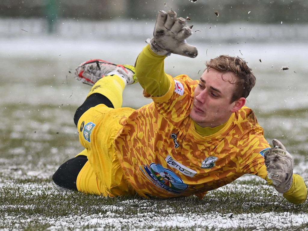 Sukces Mławianki na sniegu. Mecz mógł być przełożony