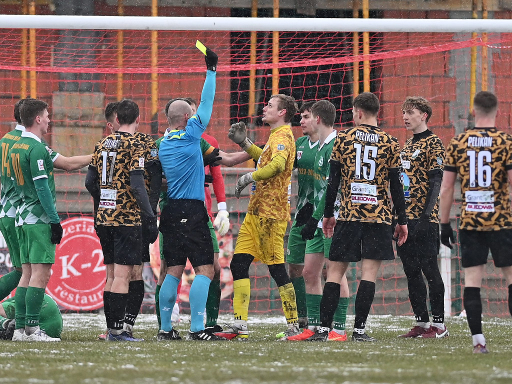 Sukces Mławianki na sniegu. Mecz mógł być przełożony