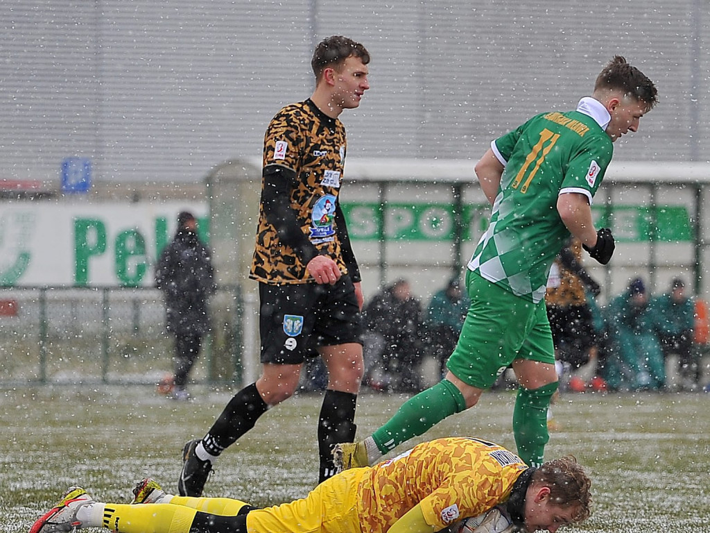 Sukces Mławianki na sniegu. Mecz mógł być przełożony