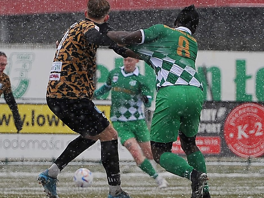 Sukces Mławianki na sniegu. Mecz mógł być przełożony