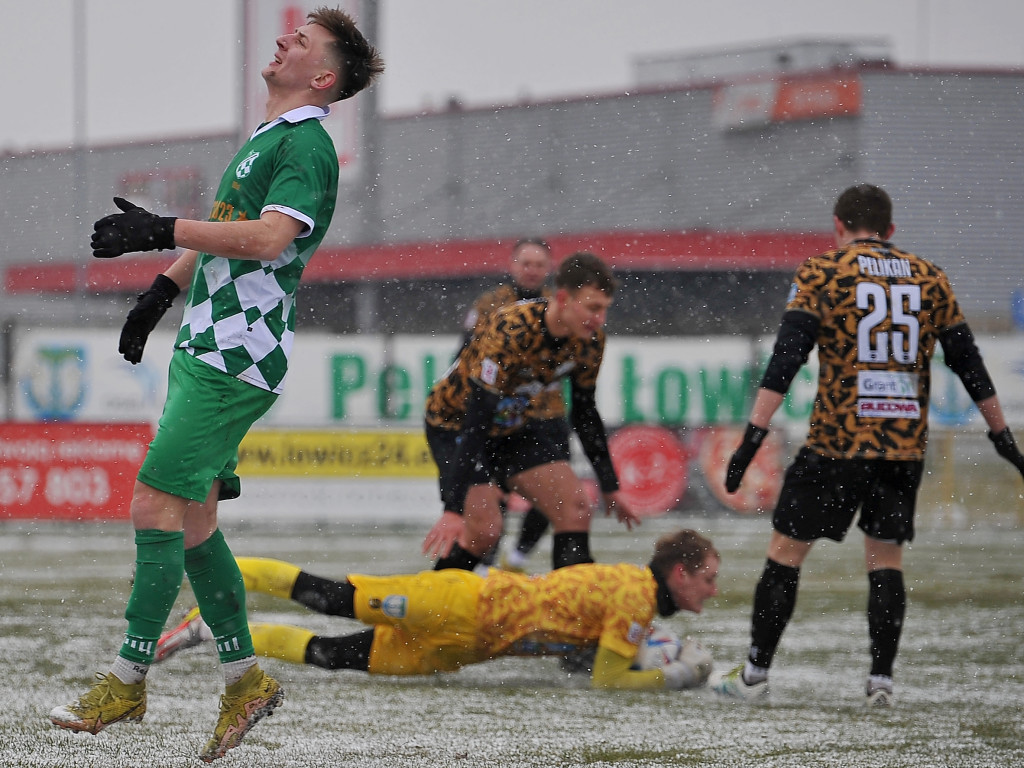 Sukces Mławianki na sniegu. Mecz mógł być przełożony