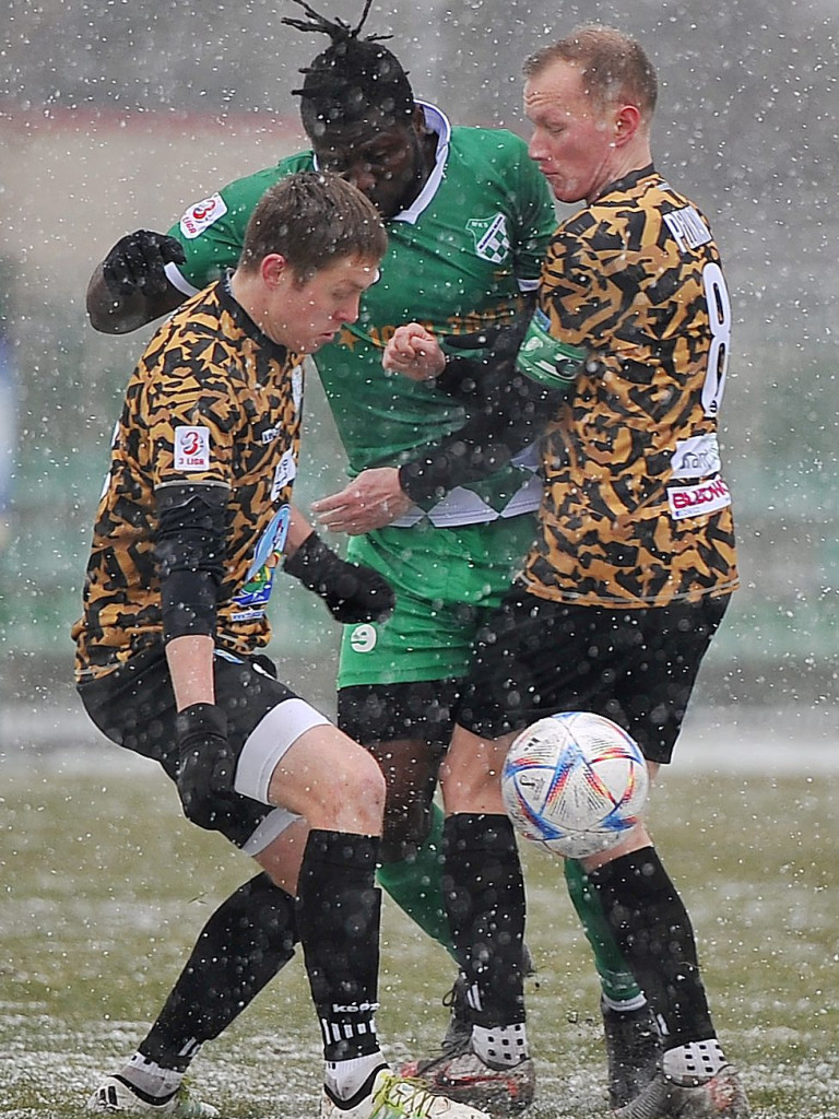 Sukces Mławianki na sniegu. Mecz mógł być przełożony